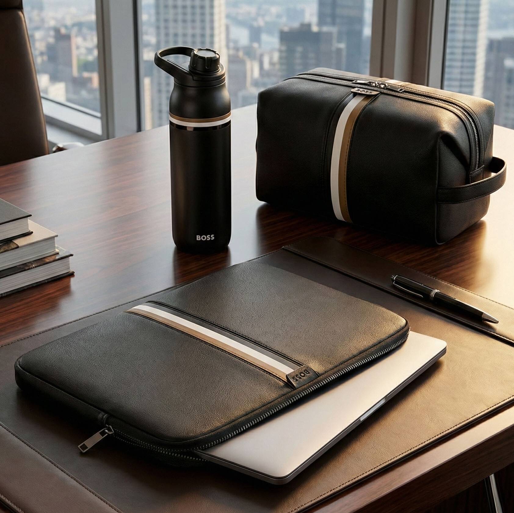ערכת קליטה יוקרתית, executive welcome kit, מתנות פרימיום ללקוחות, מארז מנהלים ממותג, מתנות B2B איכותיות, ערכת קליטה לתפקידי ניהול