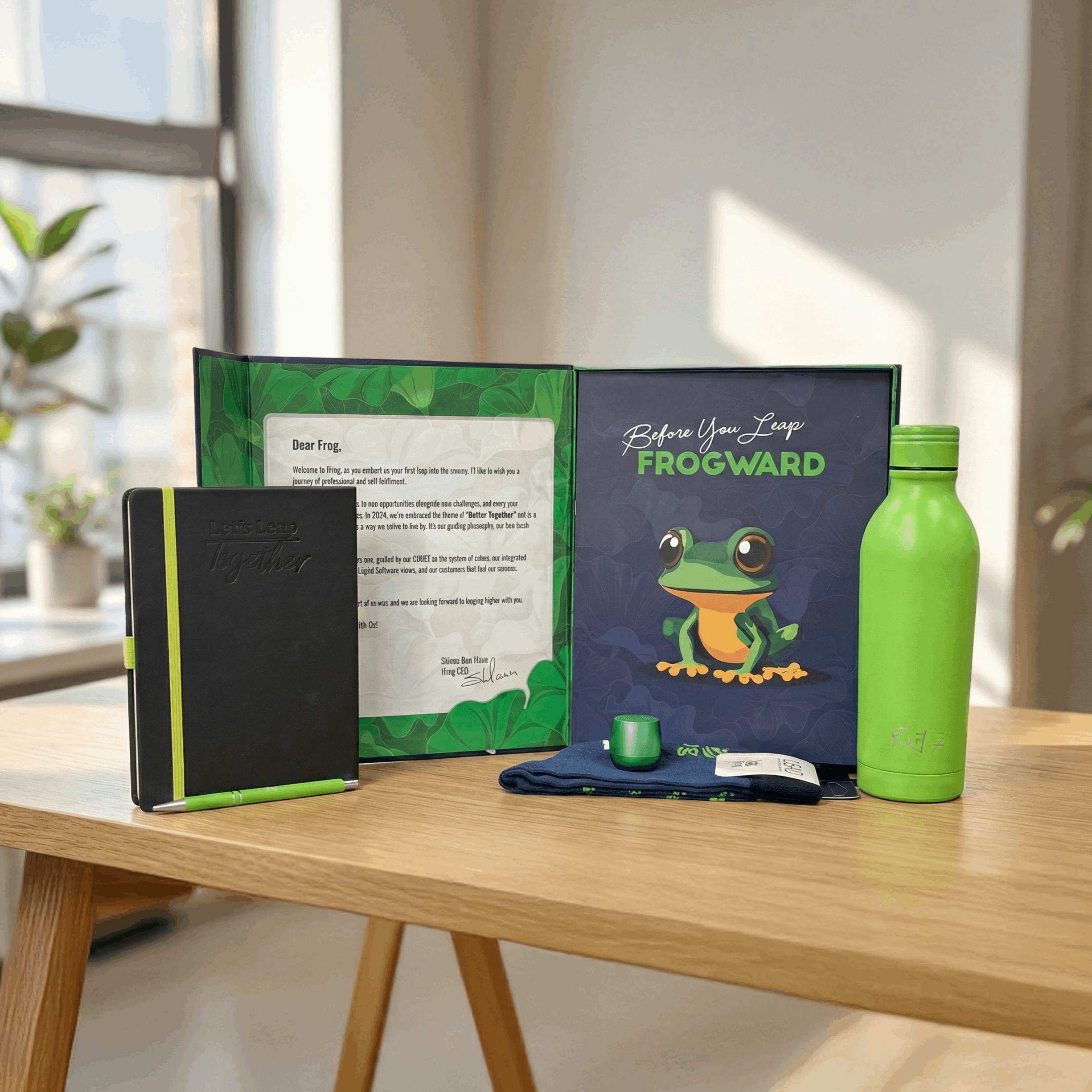 מתנה לעובד חדש, LEAP KIT, חווית עובד, HR, ערכת Welcome לעובדים,קיט Onboarding לעובדים, קיט קליטה ממותג ,פתרונות מיתוג לעובדים, ערכת קליטה לעובדים